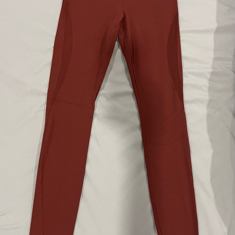 NWOT Athleta mesh side Aura heel tights leggings small